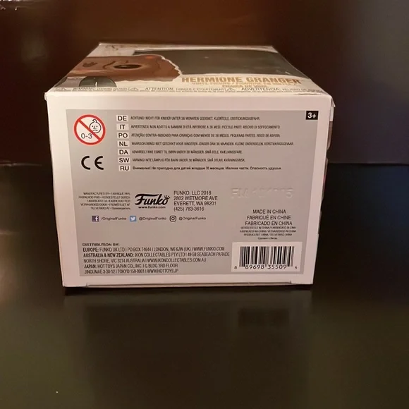 Harry Potter Hermoine Granger (As Cat) Funko Pop! - Picture 5 of 5